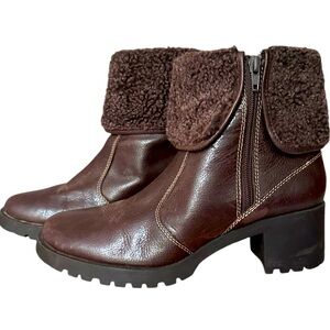 Stylishly winter-ready. Aersoles Brown Boots. Size 7. Brown.